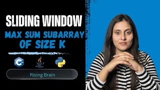 Maximum Subarray with Sum K Brute Force to Optimised Sliding Window Approach DSA Patterns