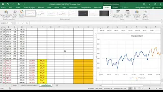 ESTADÍSTICA EN EXCEL: PRONÓSTICO DE VENTAS CONSIDERANDO LA TENDENCIA, ESTACIONALIDAD E INTERVALOS HD