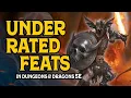 Top Five Underrated Feats in Dungeons and Dragons 5e