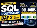 SQL for Data Analyst Day 2 Full Session Clauses Joins Queries Real Examples