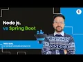 Node js vs Spring Boot Performance Comparison - Node js vs Spring Boot in 2025 Brillica Services