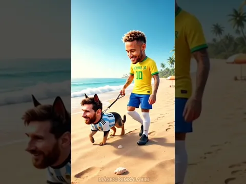 Pensei que o Messi era um cachorro! #shorts