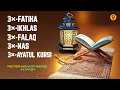 Download Lagu 3X FATIHA, 3X AYAT KURSI, 3X IKHLAS, FELAK, NAS | SIHR, MAGIC, JINN, EVIL-EYE | (MISHARY RASHID)