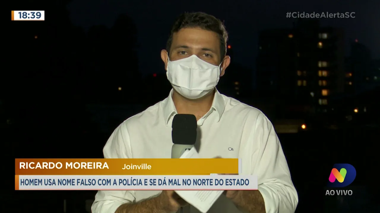 Homem usa nome falso com a polícia e se da mal no Norte do estado