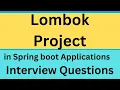 Lombok Project tutorial in Spring Boot with example Project Lombok GoodBye Boilerplate Code