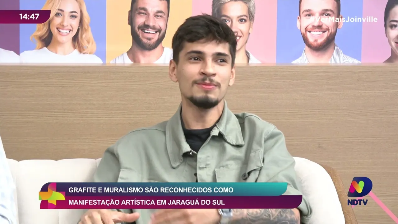 Grafite e Muralismo são reconhecidos como manifestação artística em Jaraguá do Sul
