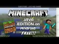 Minecraft JAVA EDITION on Android for FREE No need account PojavLauncher