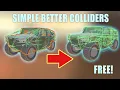 Better Colliders For Your Game - Tutorial Blender To Unity Free