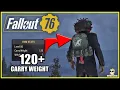 Easy Backpack Guide 120 Extra Carry Weight - Fallout 76