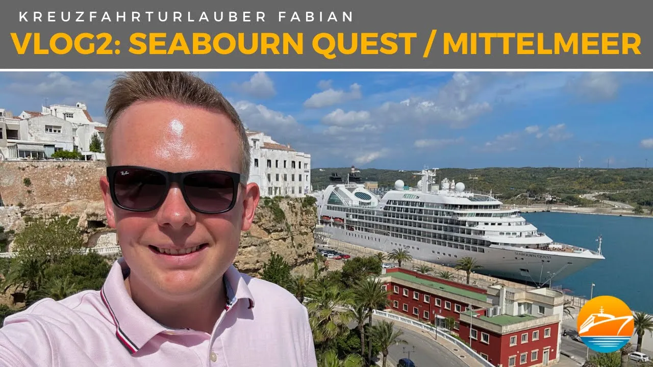 Kleines Schiff, besondere Häfen! Mit der amerikanischen Seabourn Quest im Mittelmeer  - VLOG2