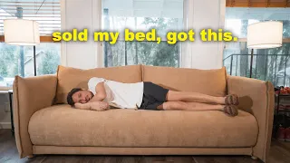 I SOLD my BED for this Koala Sofa Bed FIRST NIGHT and IMPRESSIONS