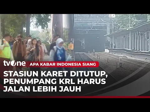 Imbas Stasiun Karet Ditutup, Penumpang Harus Berjalan Cukup Jauh ke St BNI City
