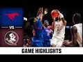 SMU vs Florida State Game Highlights 2025-26 ACC Men s Basketball