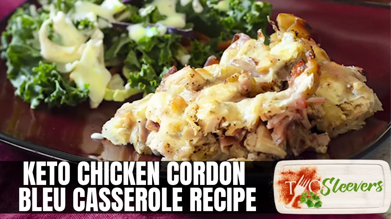 Keto Chicken Cordon Bleu Casserole Recipe