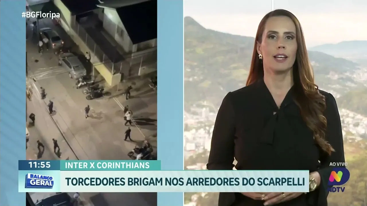 Briga entre torcedores nos arredores do Scarpelli: veja o que aconteceu