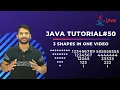 Star Printing Shape Printing Pyramid Printing In Java Part 6 In Hindi