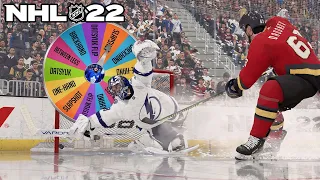 NHL 22 SHOOTOUT CHALLENGE GOALIE SPINWHEEL EDITION