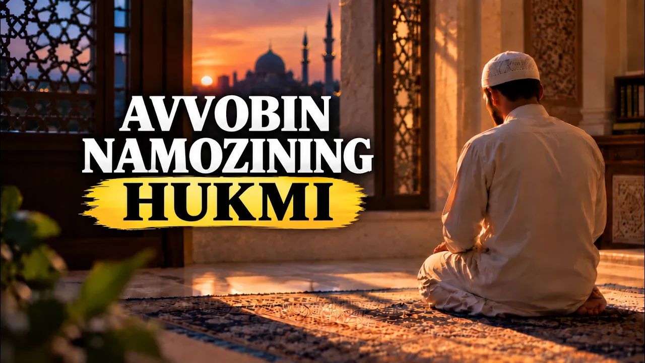 Avvobin namozining hukmi