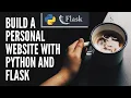 Build a Personal Website with Python and Flask Complete Project