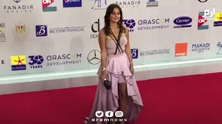 حلا شيحة تظهر بأجرأ إطلالاتها في ختام مهرجان الجونة 