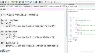 Access Modifiers in Python Public and Protected by Programming With Python