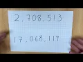 Read and speak any number up to 10 million and beyond