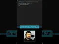 Broadcast Channel API In JavaScript