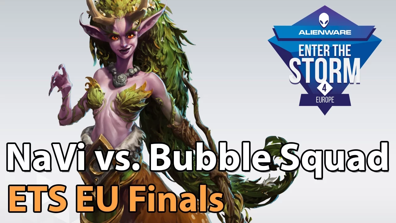 ► Heroes of the Storm Pro Gameplay: NaVi vs. Bubble Squad - ETS EU Finals