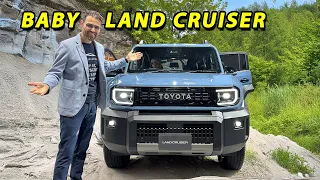 This is the Baby Land Cruiser All-new Toyota Land Cruiser FJ with real offroad features