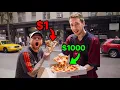 We tried 1 vs 1000 pizza in New York