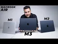 The Best MacBook Air to buy in 2024 - M1 vs M2 vs M3