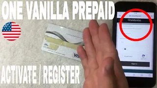How To Activate Register One Vanilla Prepaid Visa Card