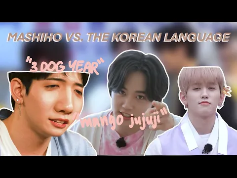 Download MP3 TREASURE MASHIHO VS. THE KOREAN LANGUAGE || Mashiho and his own Language