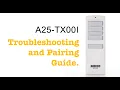 A25-TX00I Remote Control Troubleshooting and Pairing Steps for Harbor Breeze Ceiling Fans A25TX00I