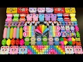 Download Lagu RELAXING WITH CLAY PIPING BAGS VS GLITTER VS MAKEUP ! Mixing Random Things Into Slime #6518