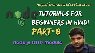 Node js Tutorials for beginners in hindi node js http module Part-8