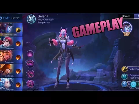 Download MP3 Mobile Legends: New Hero Selena Gameplay, Skills and Abilities