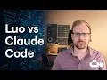 Luo vs Claude Code for internal tools a terminal coder vs a workspace builder