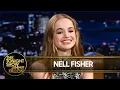 Nell Fisher Gifts Jimmy a Stranger Things Holly the Heroic Necklace Teaches Him a Dance from Set