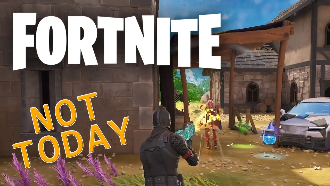 Fortnite Chapter 4 Season 2 - Not Today ✘ Xbox Series X gameplay