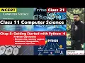 5 4 Getting Started with Python Class 11 Computer Science NCERT Operators in Python with Example