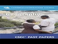 CSEC GEOGRAPHY Past Paper 2017 PAPER 1