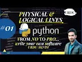 1 Python Physical and Logical Lines