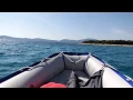 Lagu Lodestar 430 25PS E-TEC Evinrude vor Punta Criza Cres kroatien