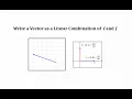 Write a 2D Vector as a Linear Combination of the Unit Vectors i and j