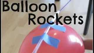 Balloon Rocket STEM Activities