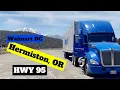 Walmart DC Hermiston OR I finally delivered this load Swift Logistics Power Only SoCal Trucker