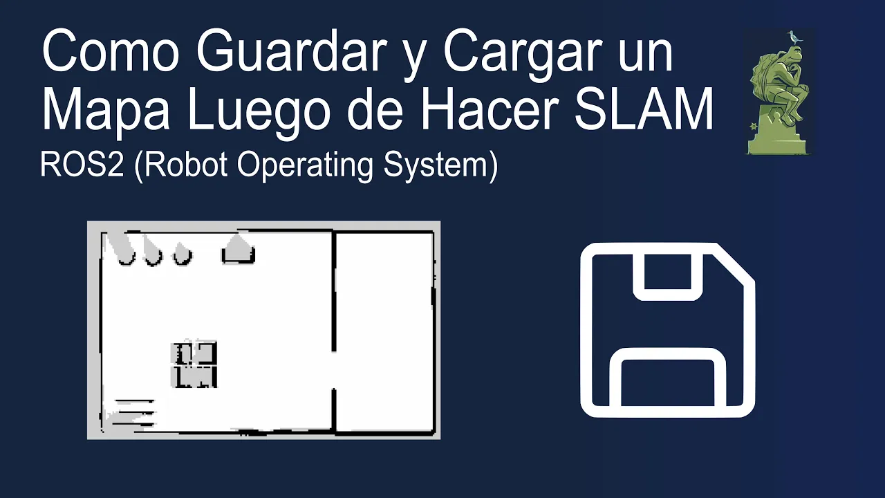 Como Guardar y Cargar un Mapa en ROS2 Luego de Hacer SLAM