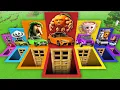 Download Lagu SURVIVAL IN BRAINROT BIGGEST DOOR BASE WITH SECRET CARS in Minecraft ! SECRET LARGE DOOR !