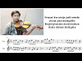 Download Lagu [Free Sheet] Kamu dan Kenangan - OST Habibie Ainun 3 || Violin Sheet Music